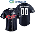 New York Yankees Bleacher Greatimes Personalized Baseball Jersey