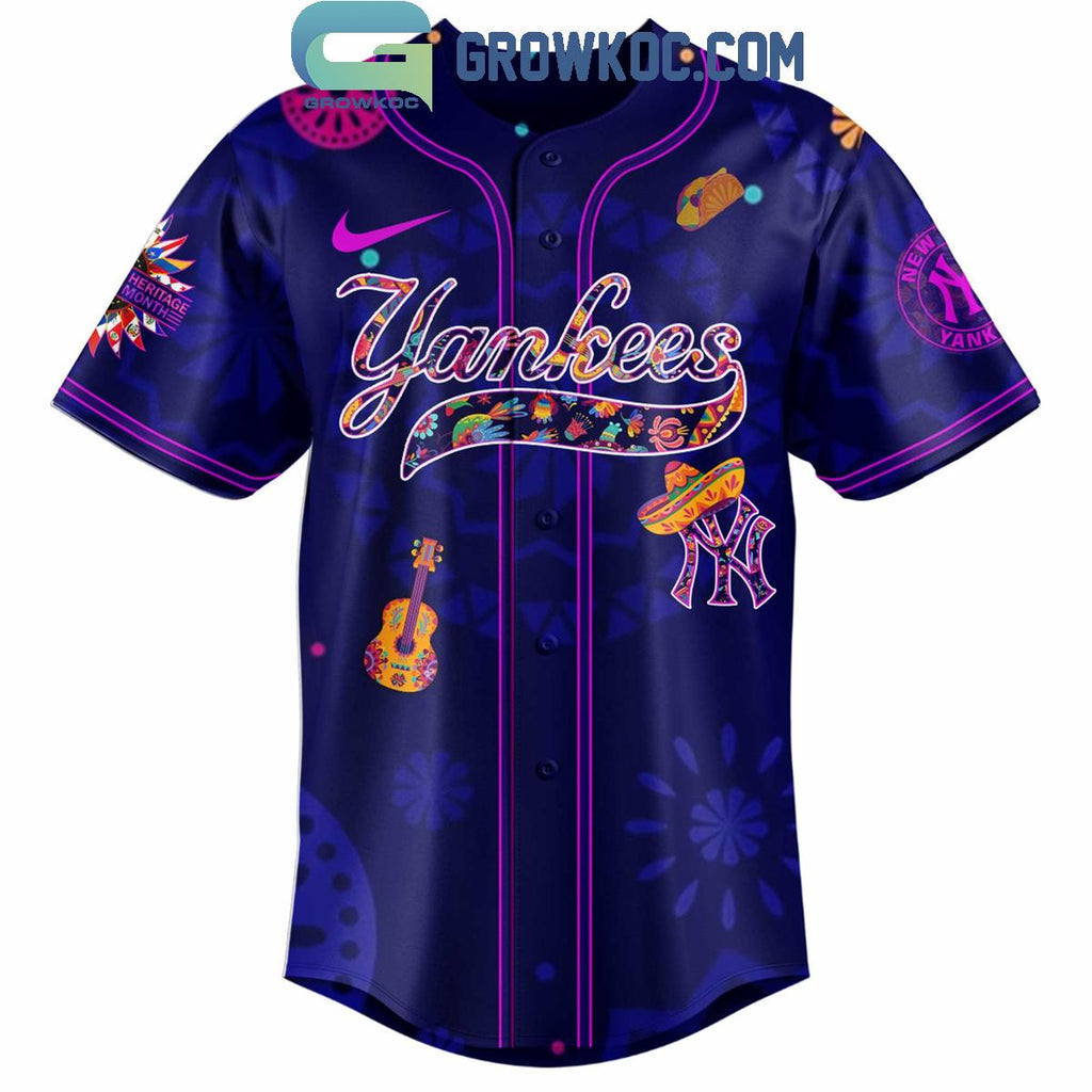 New York Yankees Hispanic Heritage Celebrations 2025 Baseball Jersey