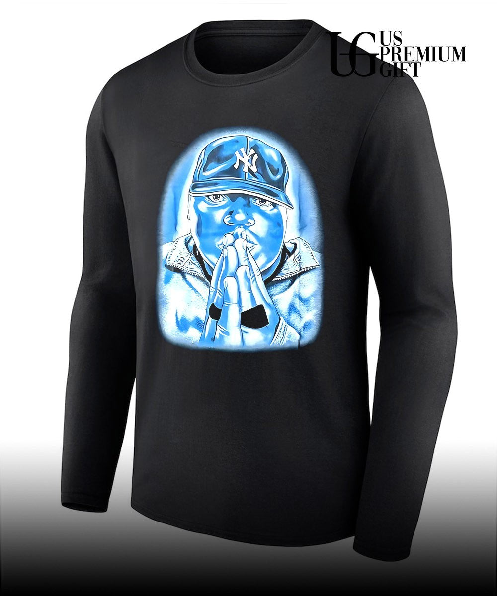 New York Yankees Rapper B.I.G clasping hands in prayer shirt