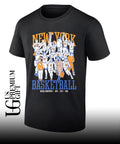New York basketball three times world Champions graphic T-shirt