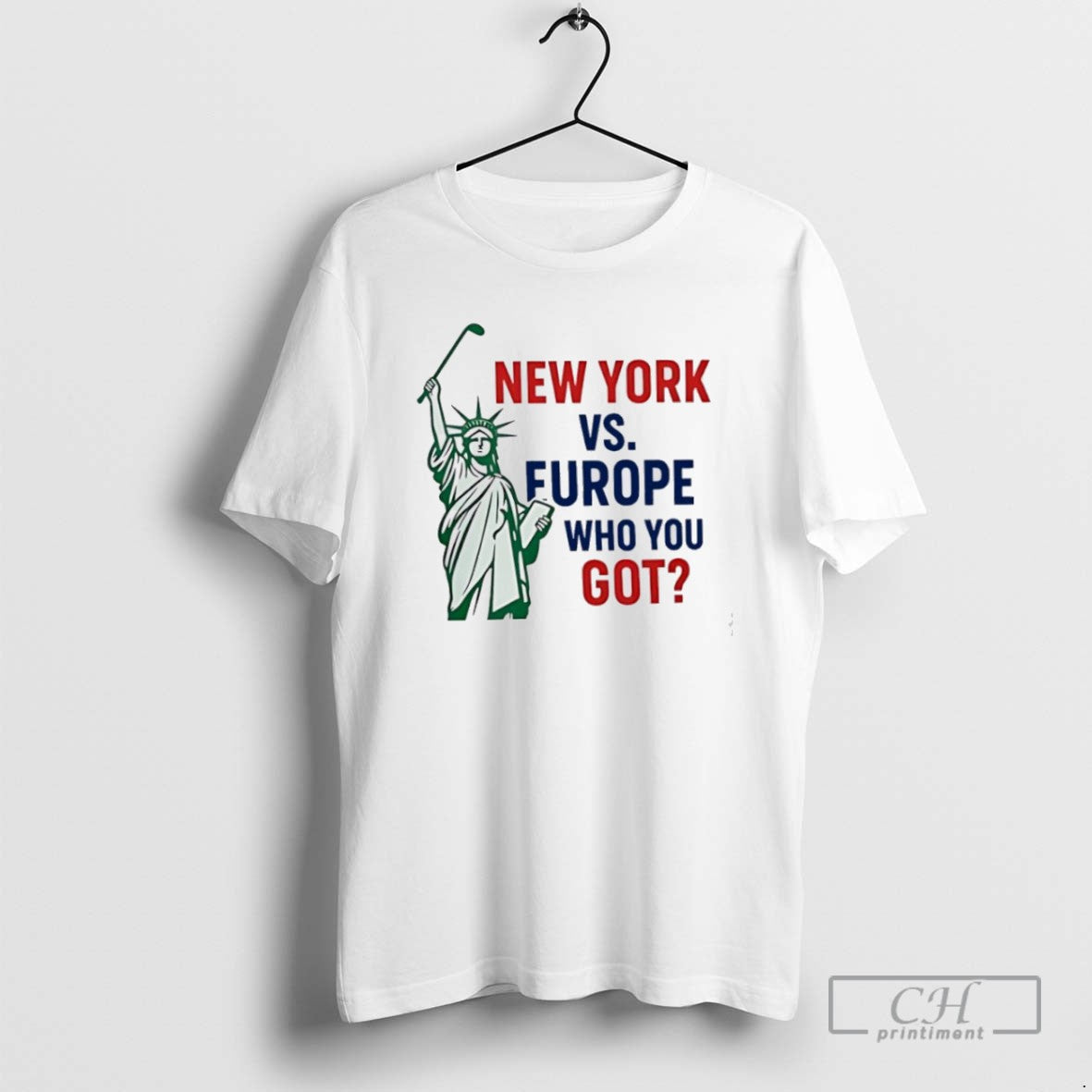 New York Vs Europe Golf Who You Got T Shirts Hoodie, Sweatshirt | InkRitualCo.com