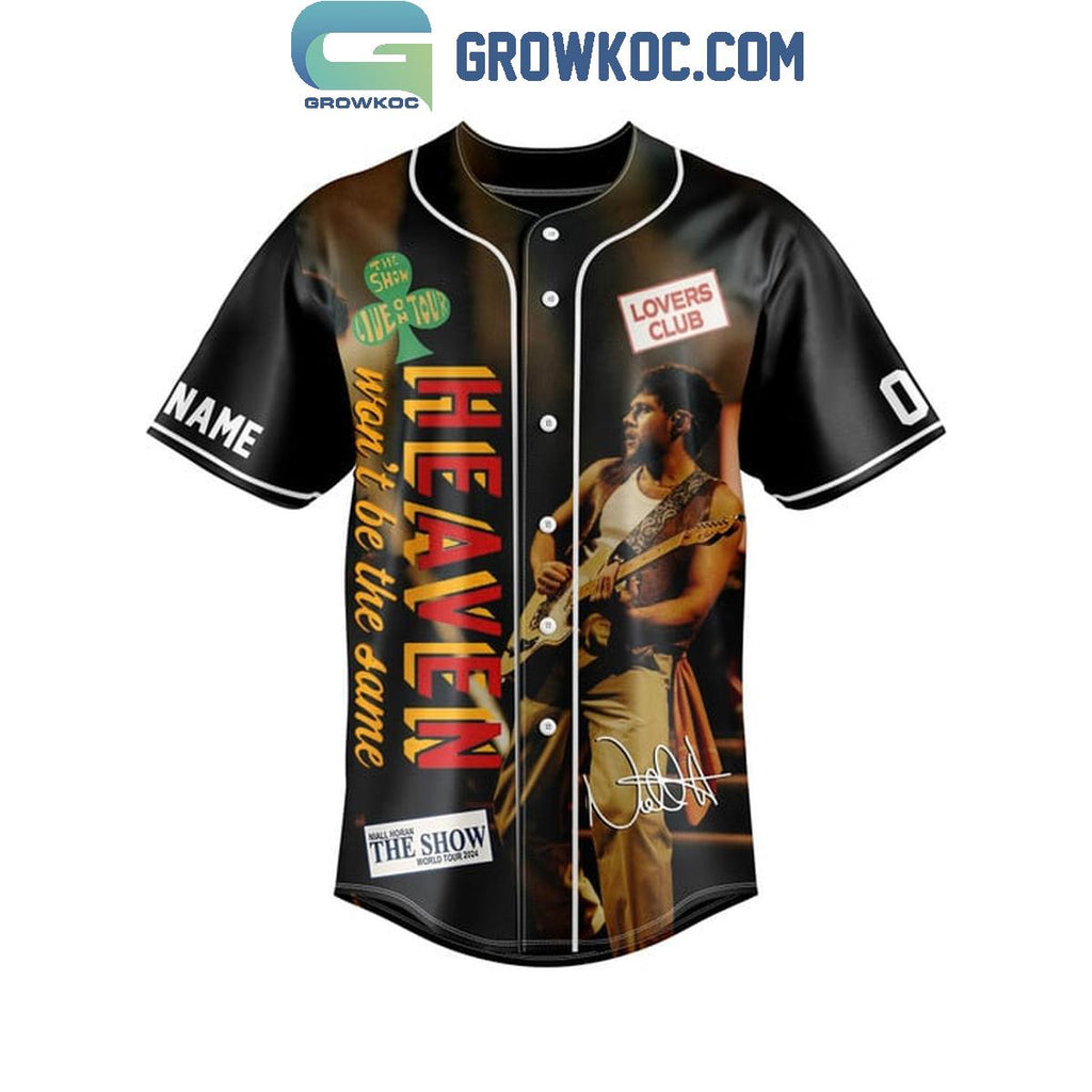 Niall Horan The Show Live On Tour 2024 Personalized Baseball Jersey