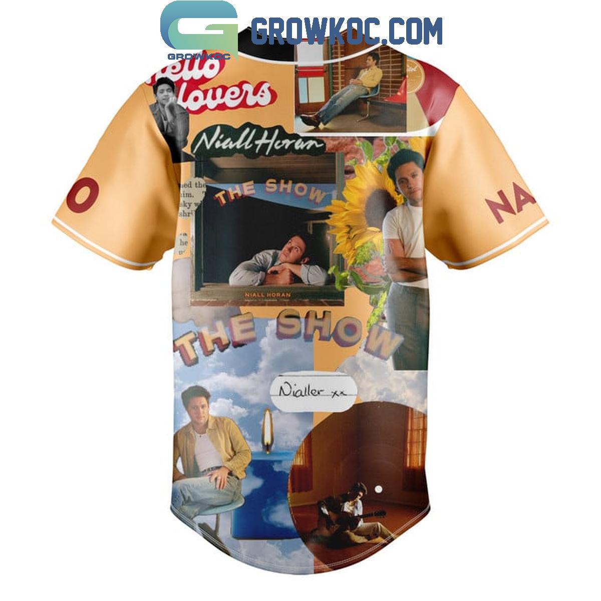 Niall Horan The Show Live On Tour Science Personalized Baseball Jersey