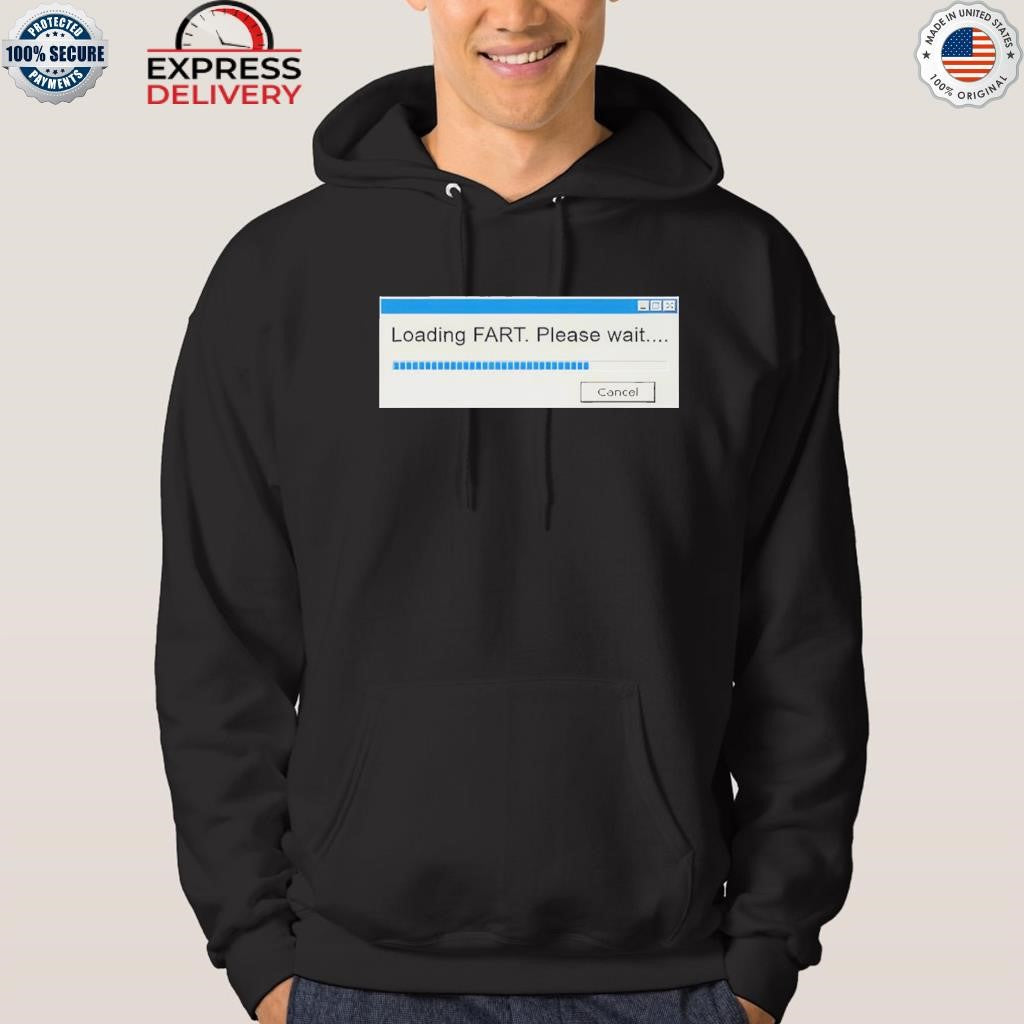 Nick Mullen Loading Fart Please Wait Windows Shirt