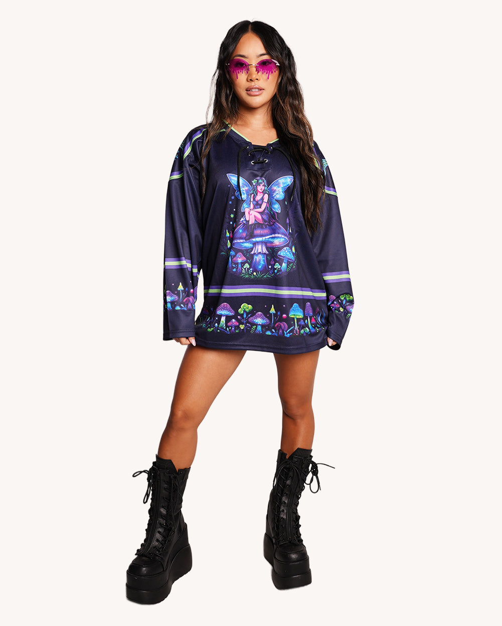 Night Trip UV Reactive Hockey Jersey