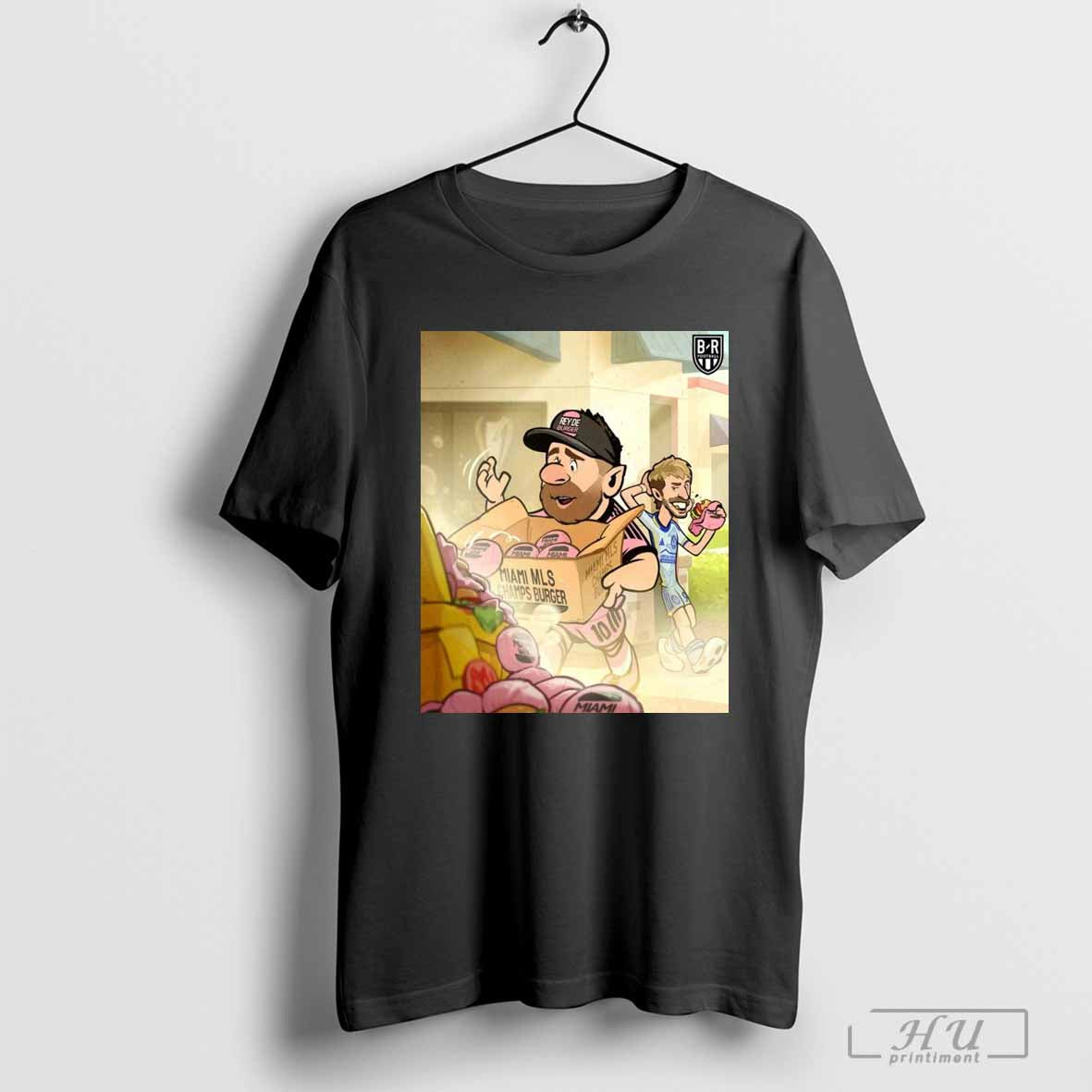 Ninth Seed Atlanta United Knock Messi And Inter Miami Out Of The Mls Cup Playoffs In The First Round Art Poster T Shirts...