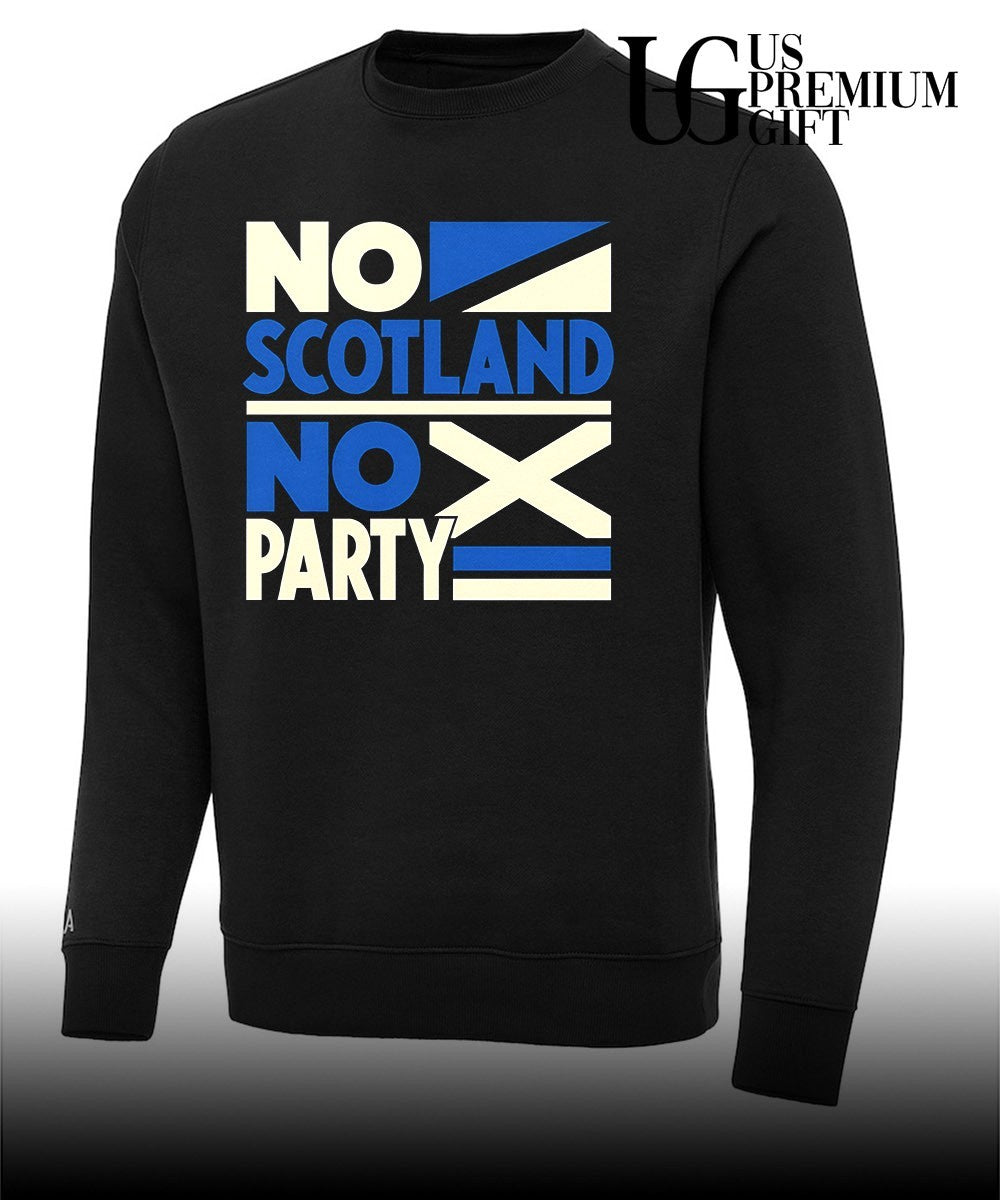 No Scotland No Party Scottish Football shirt