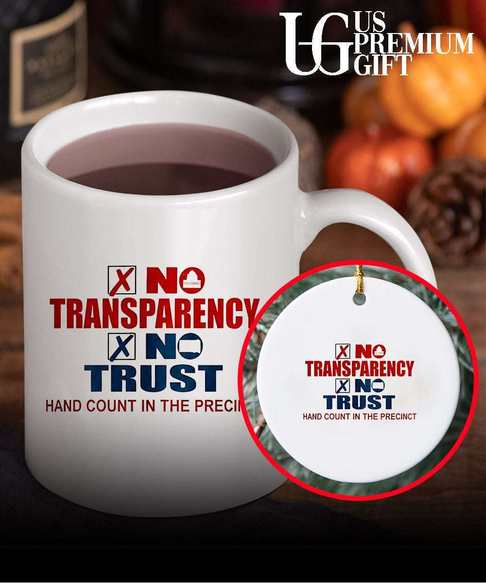 No Transparency No Trust Hand Count In The Precinct 2026 shirt