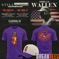 Norris Bear Morgan Wallen x Clemson Tigers T-Shirt