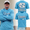 North Carolina 2026 NCAA Baseball Men’s College World Series Omaha Blue T-Shirt