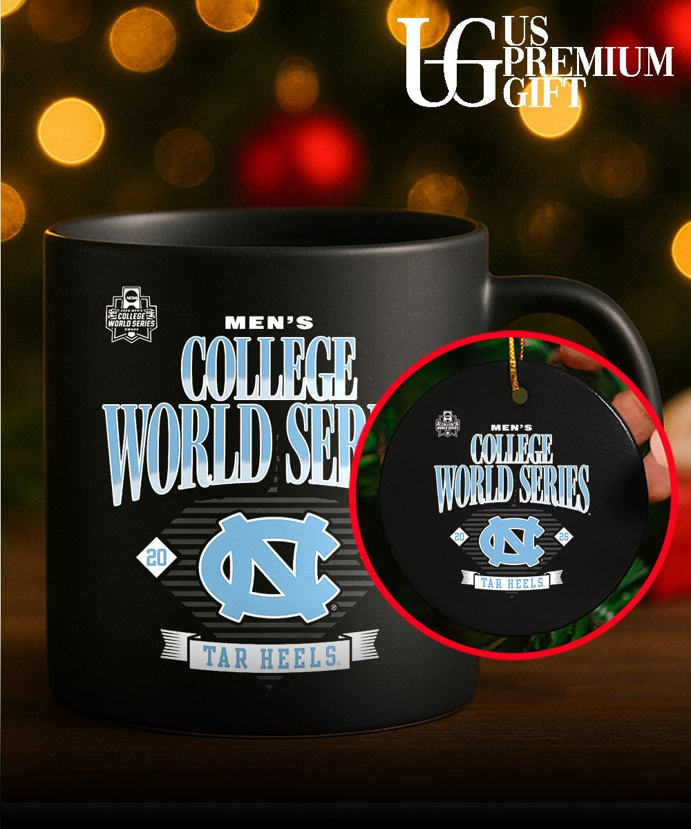 North Carolina Tar Heels 2026 NCAA Baseball Men’s College World Series T-shirt