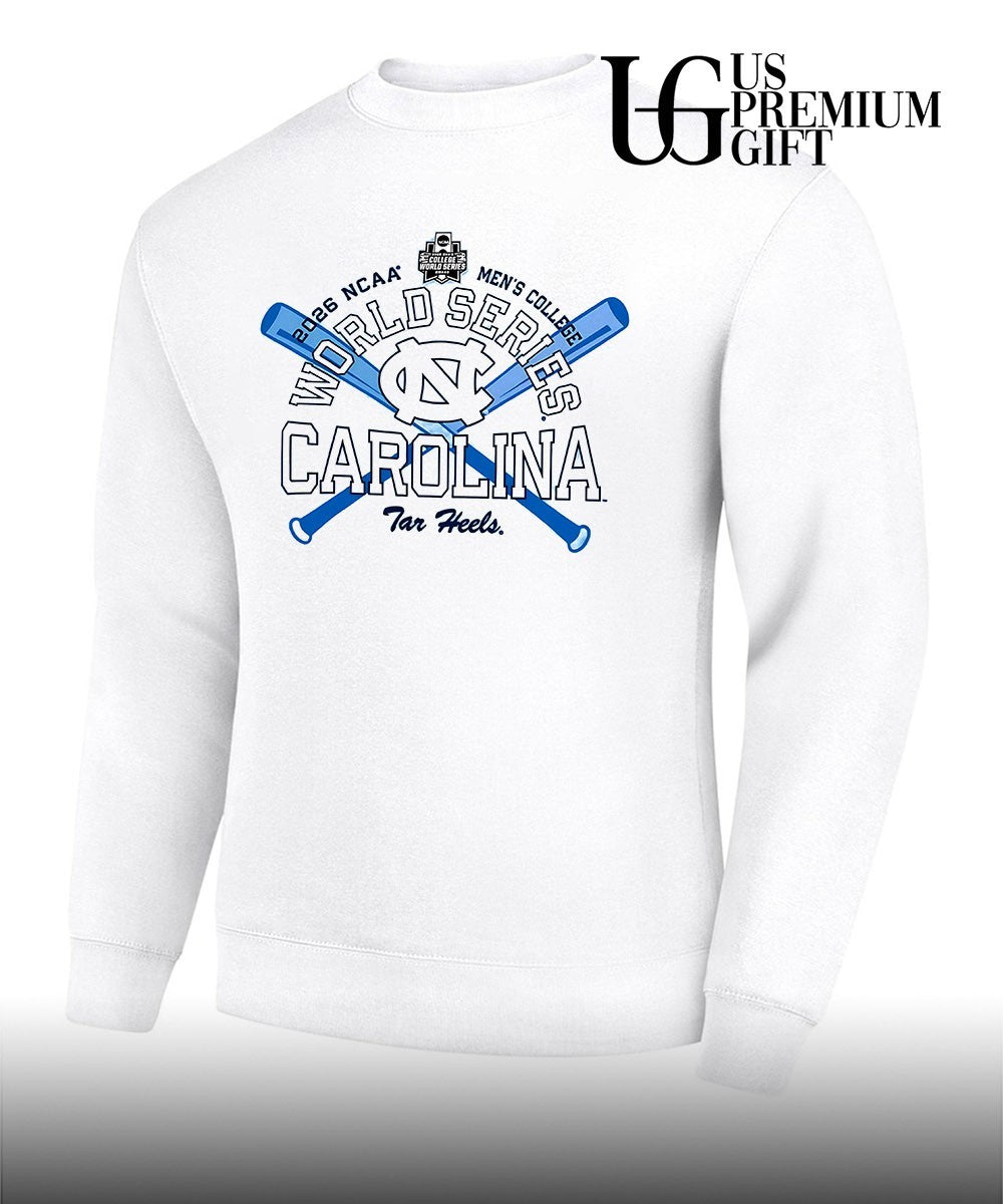 North Carolina Tar Heels 2026 NCAA Men’s College World Series Carolina shirt