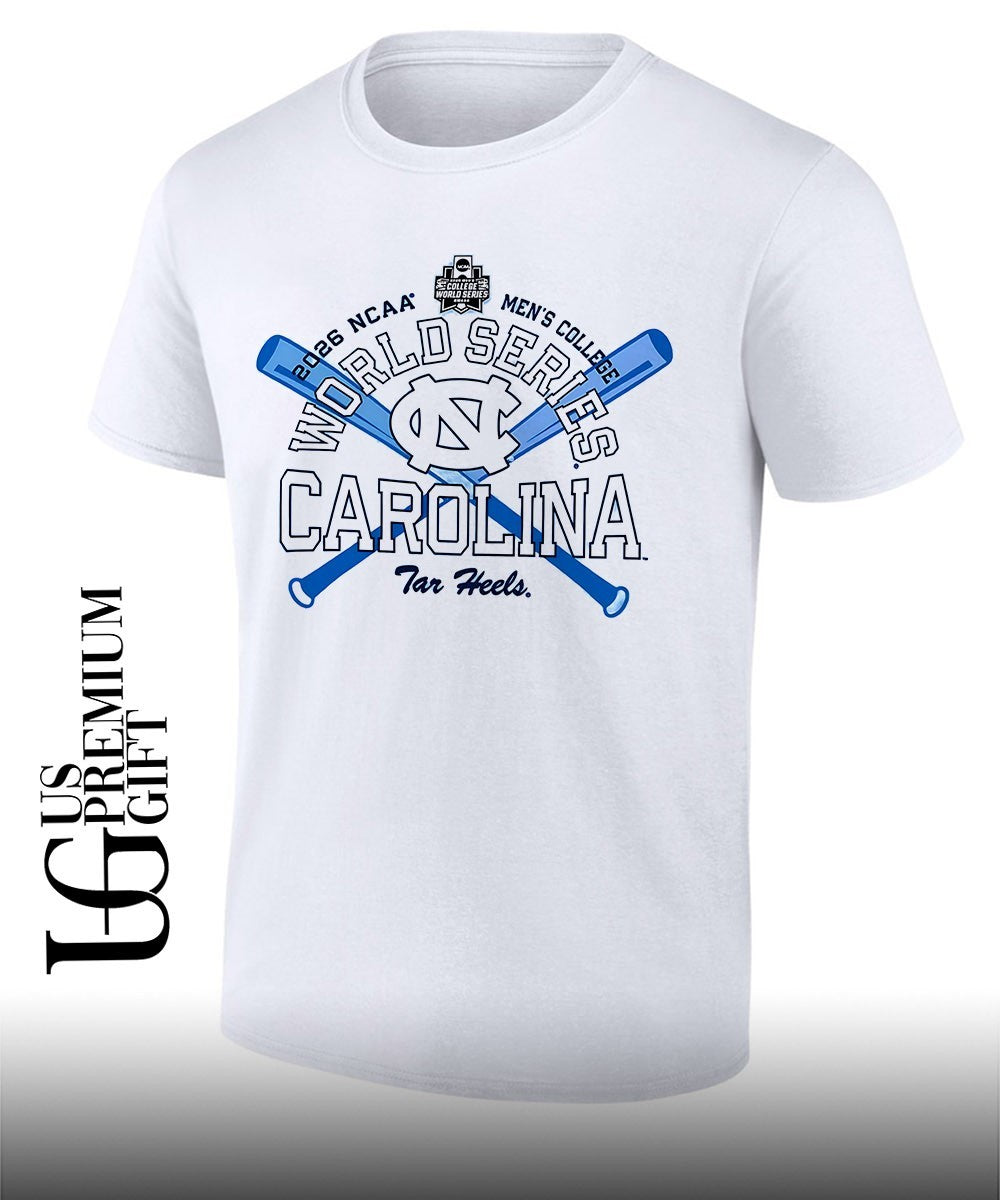 North Carolina Tar Heels 2026 NCAA Men’s College World Series Carolina shirt