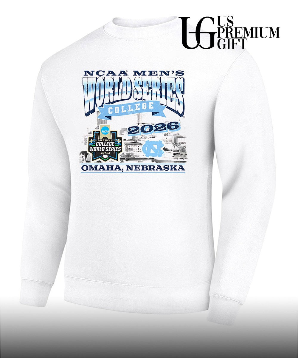 North Carolina Tar Heels 2026 NCAA Men’s world series college T-shirt