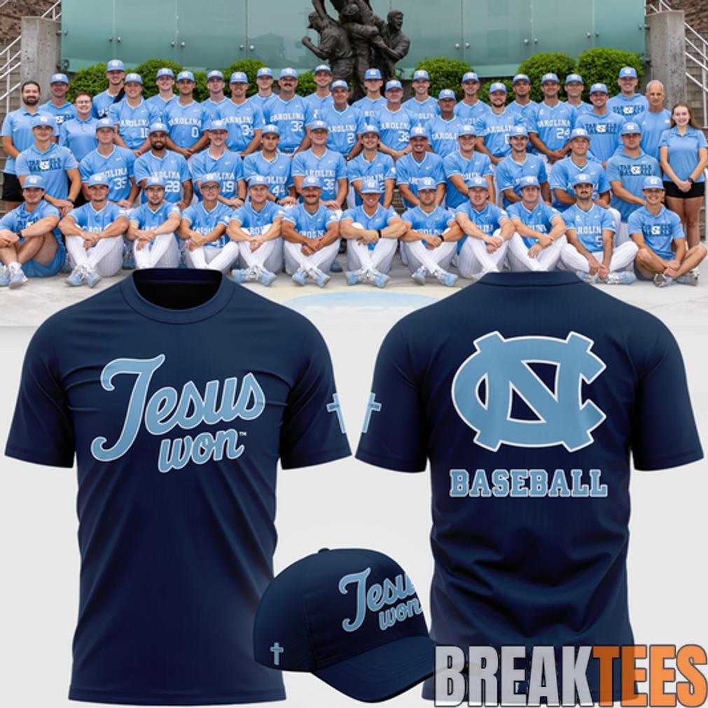 North Carolina Tar Heels JESUS WON T-Shirt