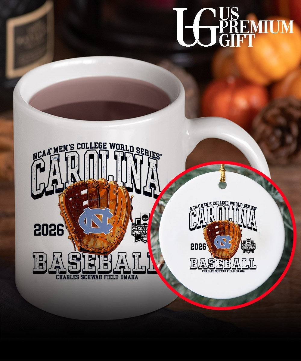 North Carolina Tar Heels NCAA Men’s College World Series 2026 Baseball shirt