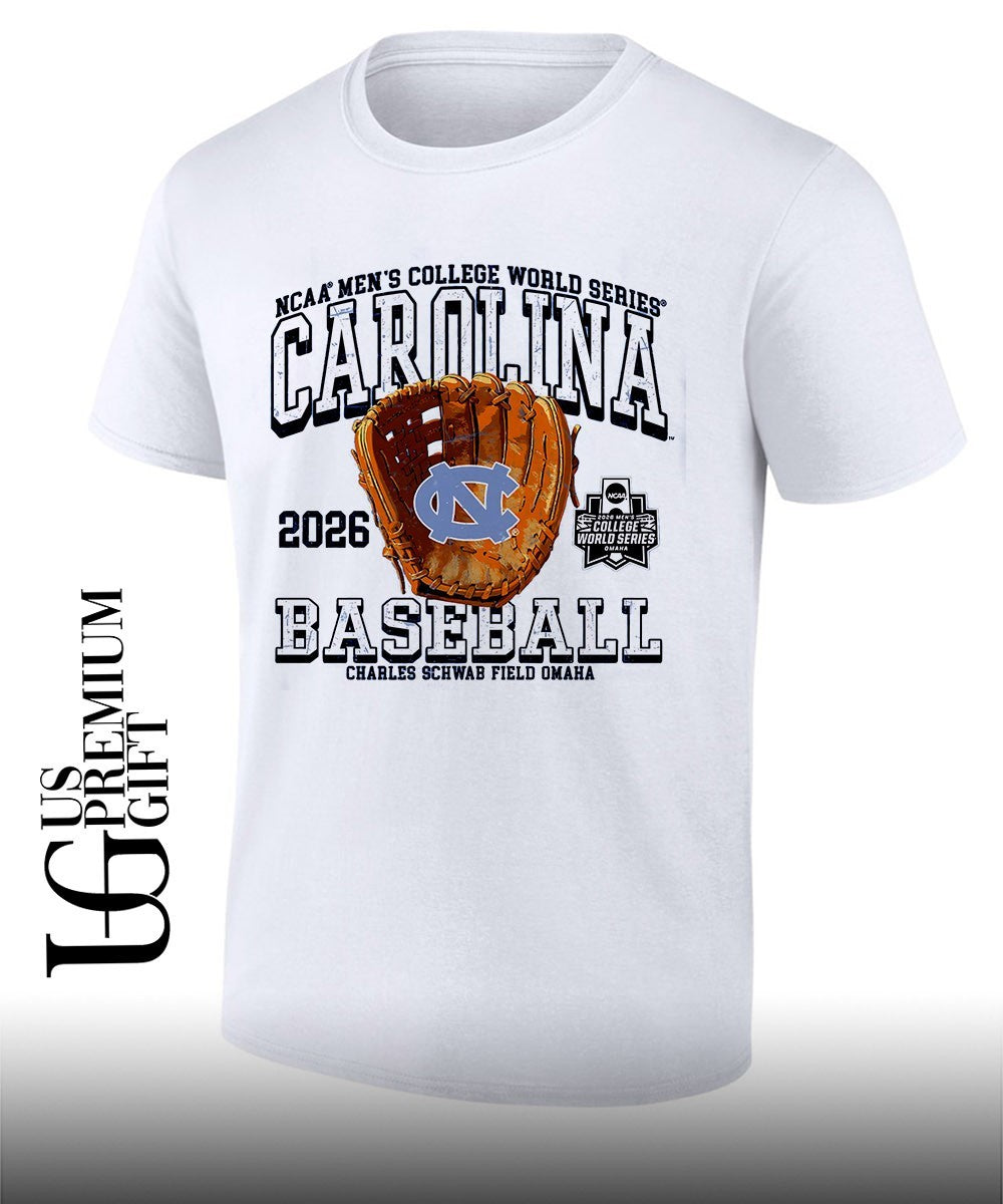 North Carolina Tar Heels NCAA Men’s College World Series 2026 Baseball shirt