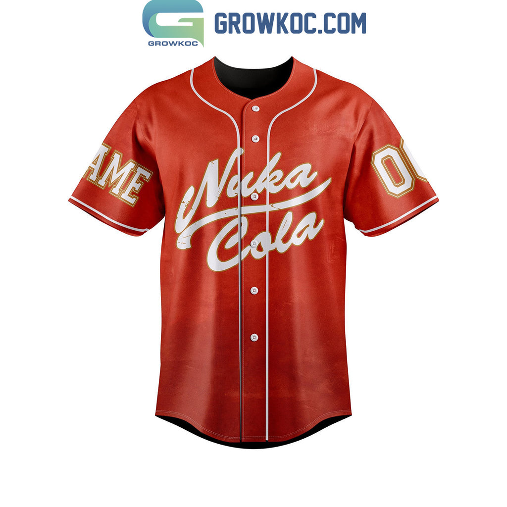 Nuka-Cola Fallout It’s A Blast Personalized Baseball Jersey
