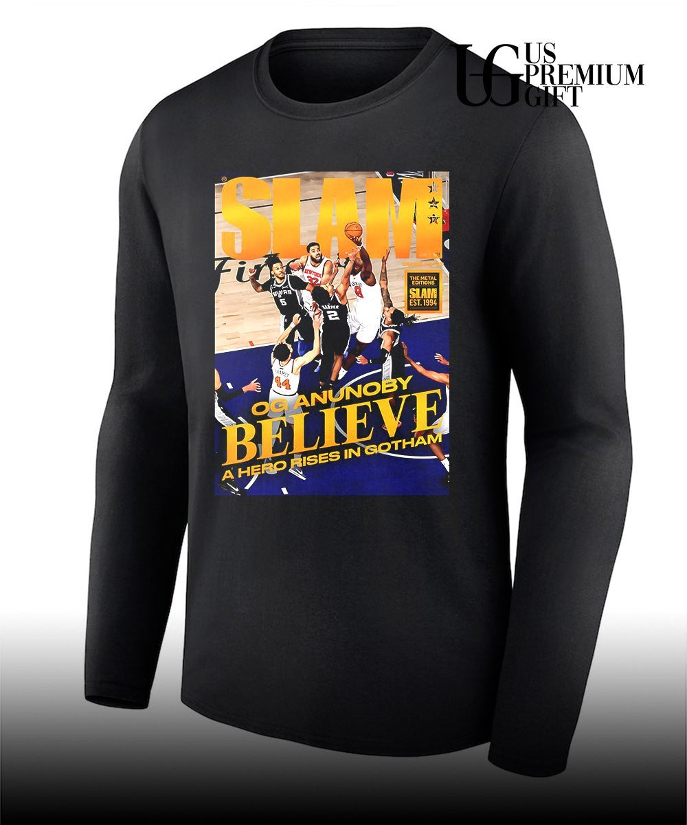 OG Anunoby Magazine Believe A Hero Rises In Gotham shirt