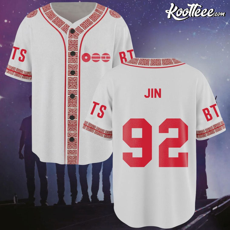 OT7 Reunion Traditional BTS World Tour Arirang Album Baseball Jersey