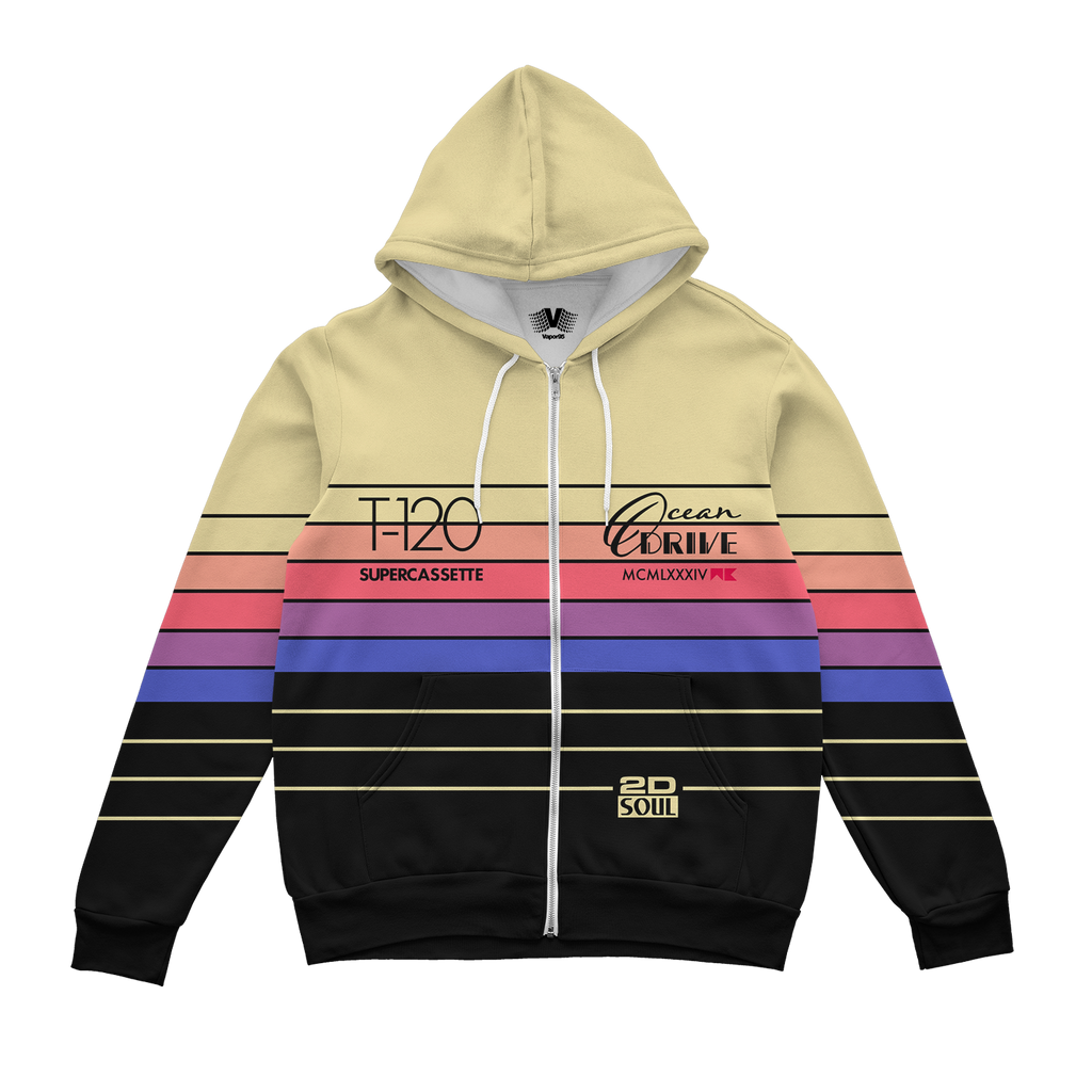 T-120 Zip Up Hoodie