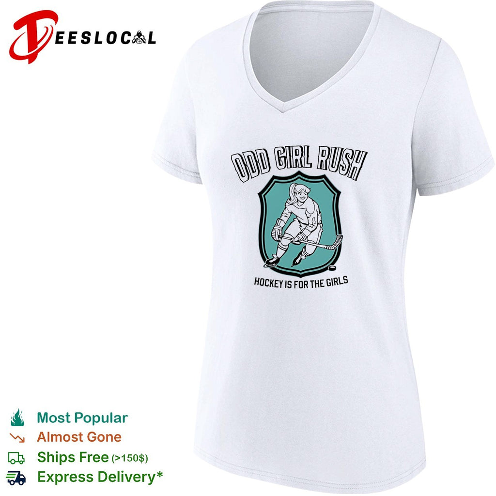 Odd Girl Rush Hockey Is for the Girls shierd shirt