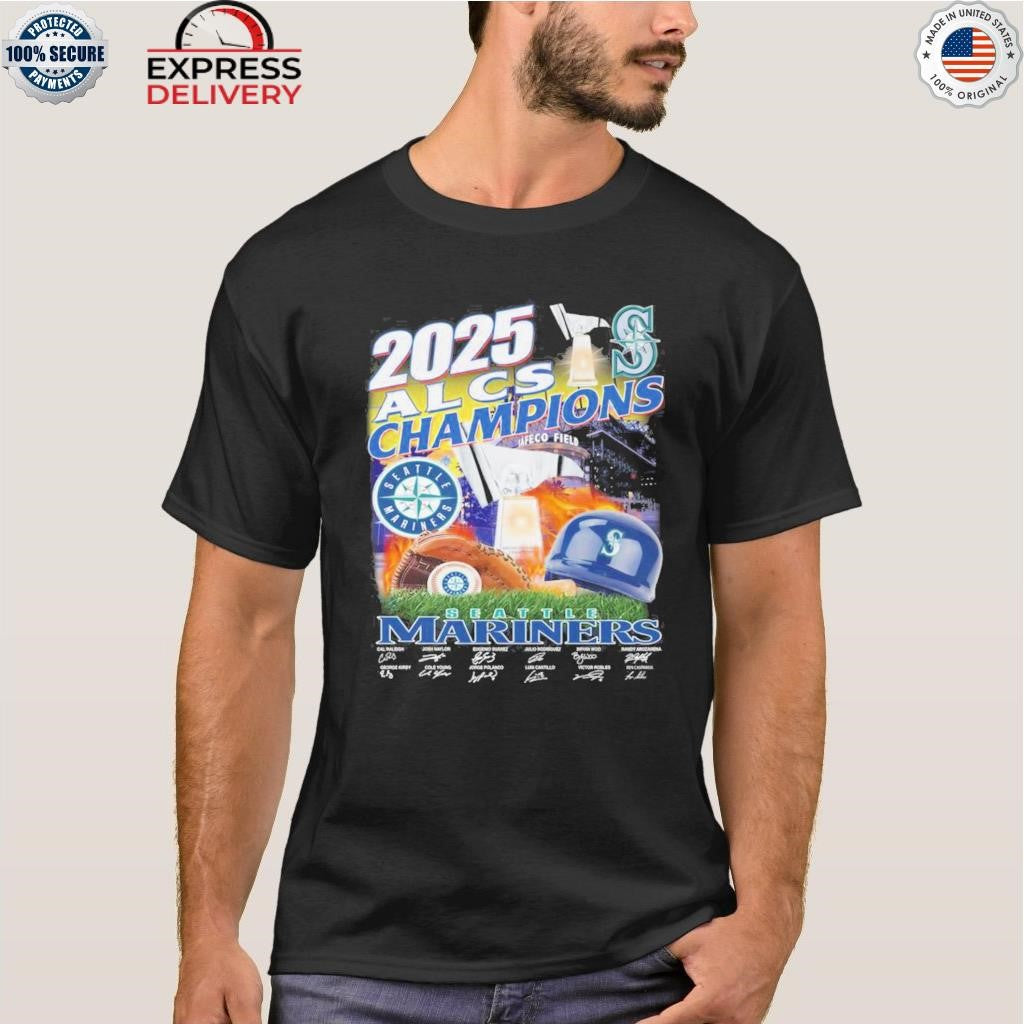 2025 ALCS Champions Seattle Mariners Shirt