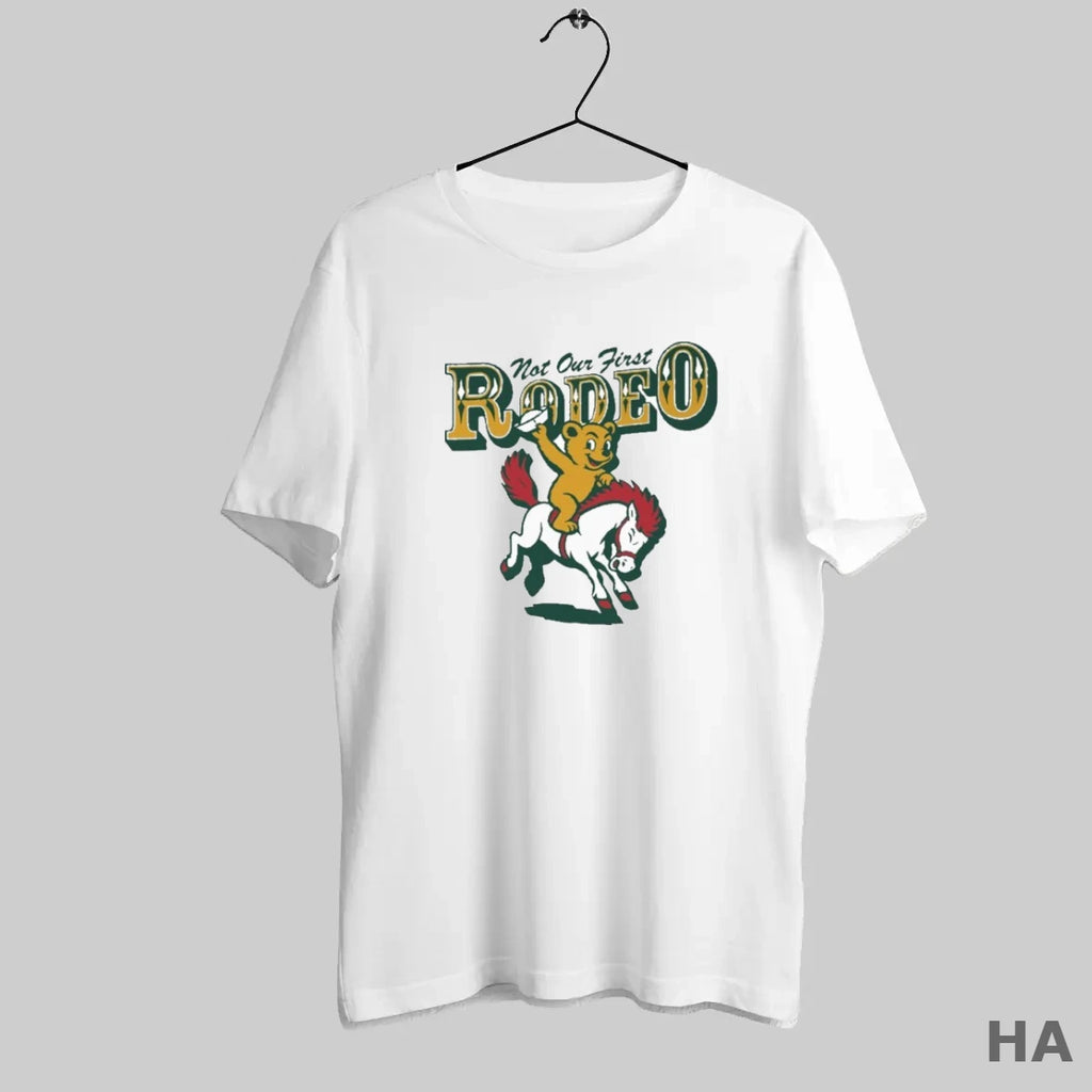 Official 2025 Barstool Sports Not Our First Rodeo T-Shirts, Hoodie, Sweatshirt | InkRitualCo.com