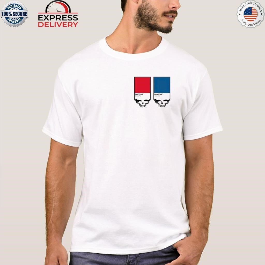 2025 Grateful Dead Pantone Shirt