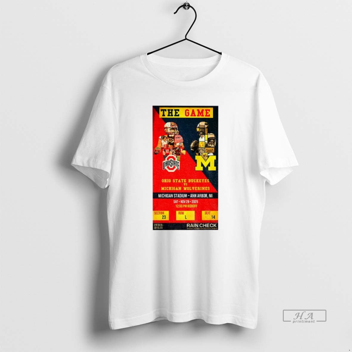 Official 2025 Rivalry Game Ticket Victory Over Michiganohio State Vs Michigan T-Shirts, Hoodie, Sweatshirt | InkRitualCo.com