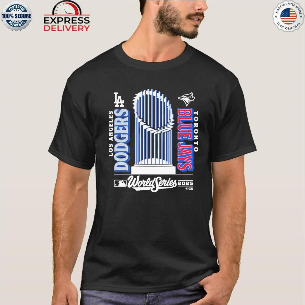 2025 World Series Los Angeles Baseball Vs Blue Jays Matchup Shirt