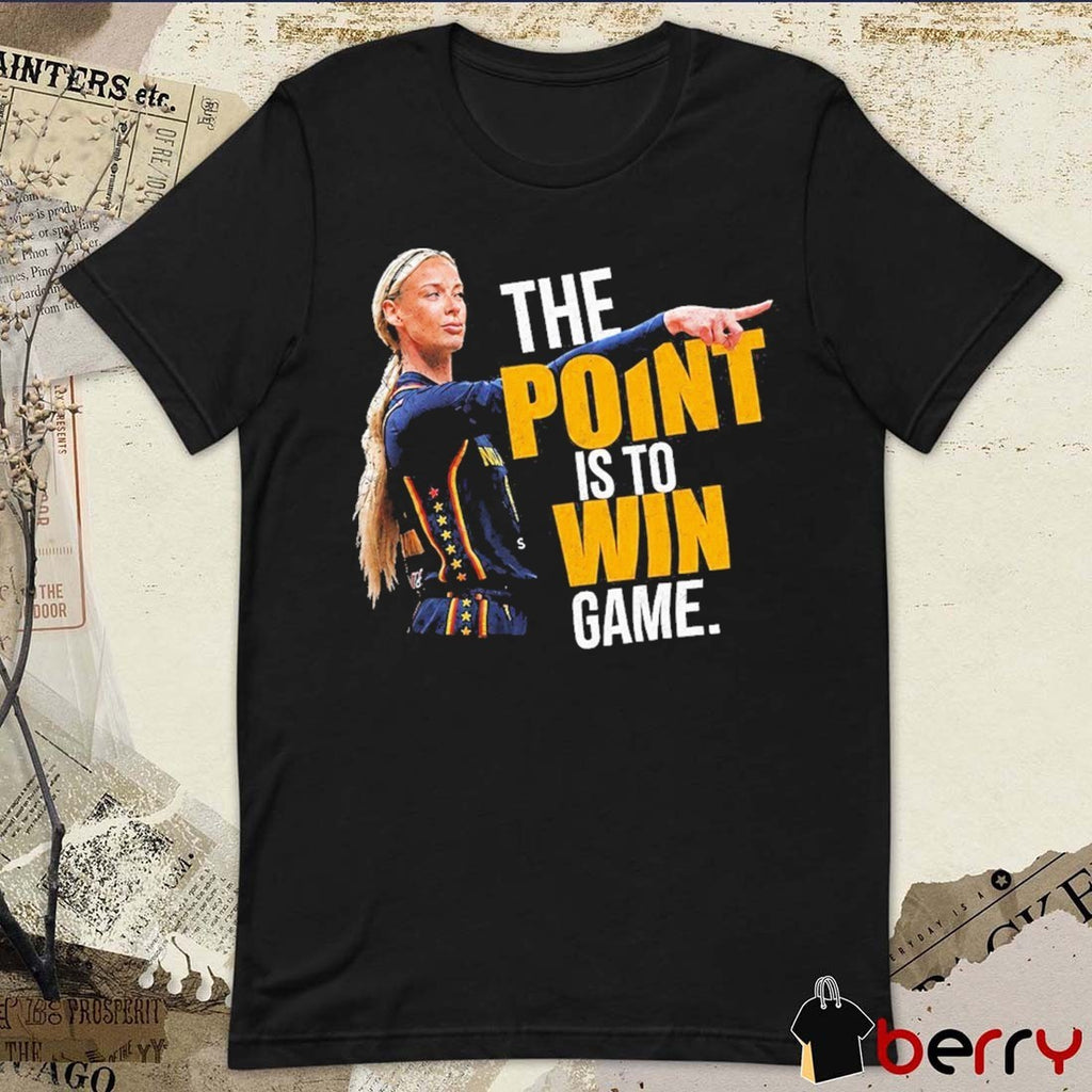 2026 Sophie Cunningham Indiana Fever WNBA The Pointing Is To Win Game Meme t-shirt