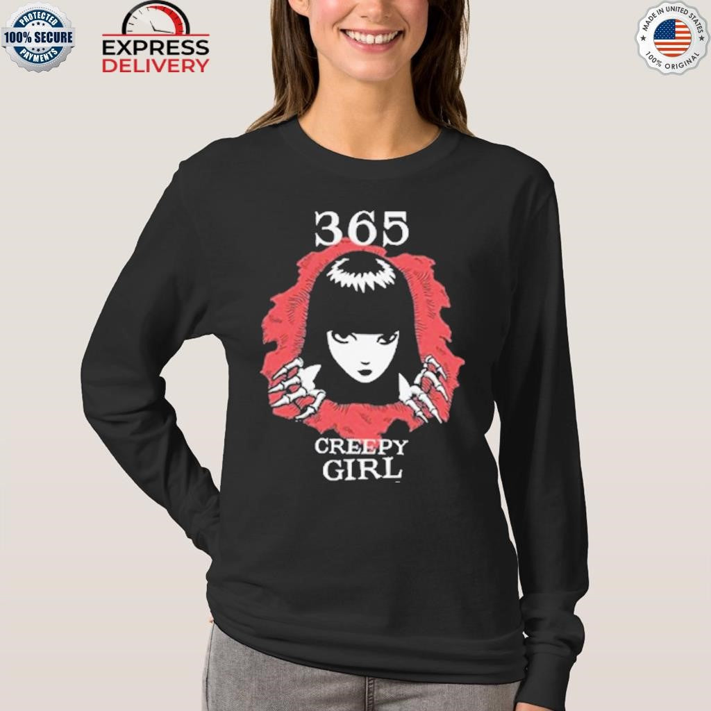 365 Creepy Girl halloween 2025 Shirt