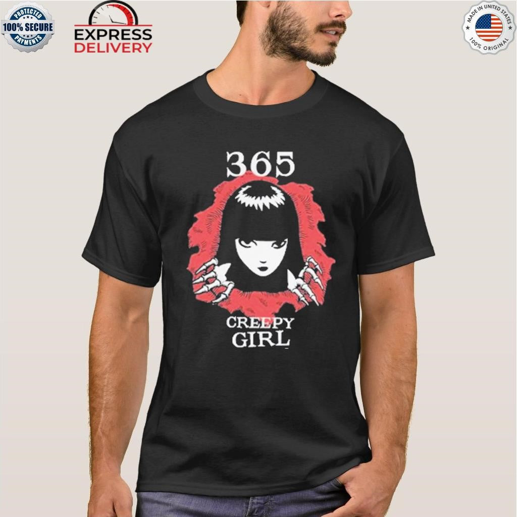 365 Creepy Girl halloween 2025 Shirt