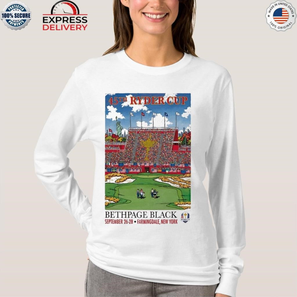 45th Ryder Cup Bethpage Black Sept 2025 Shirt