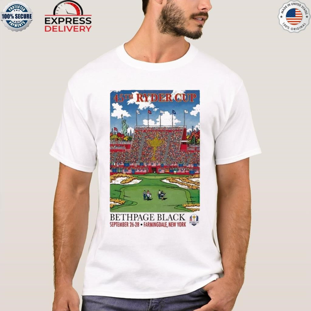45th Ryder Cup Bethpage Black Sept 2025 Shirt
