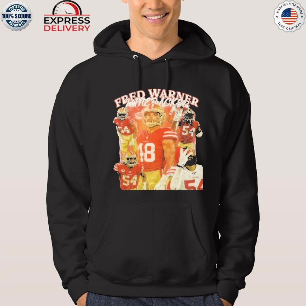 49ers With Fpfd Warner Linebacker Shirt