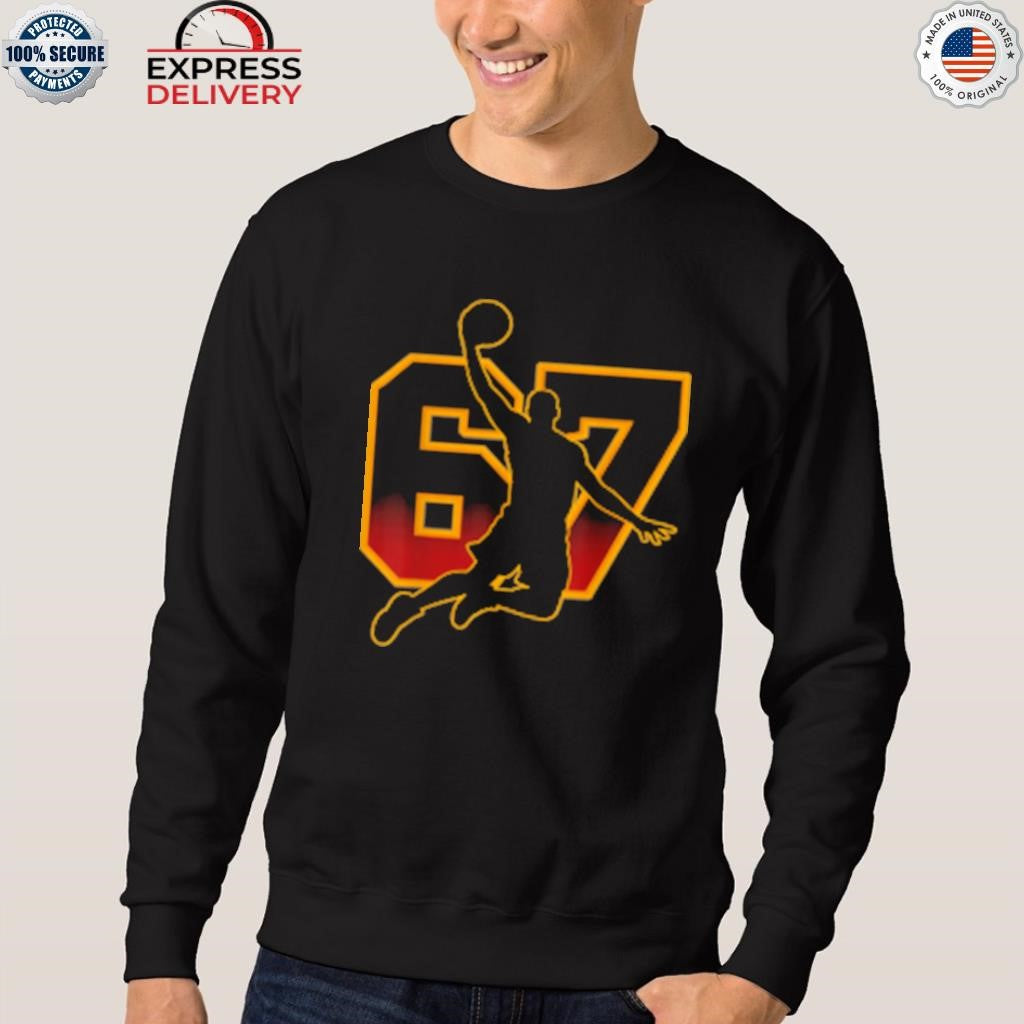 67 Basketball Meme Slam Dunk Position Shirt