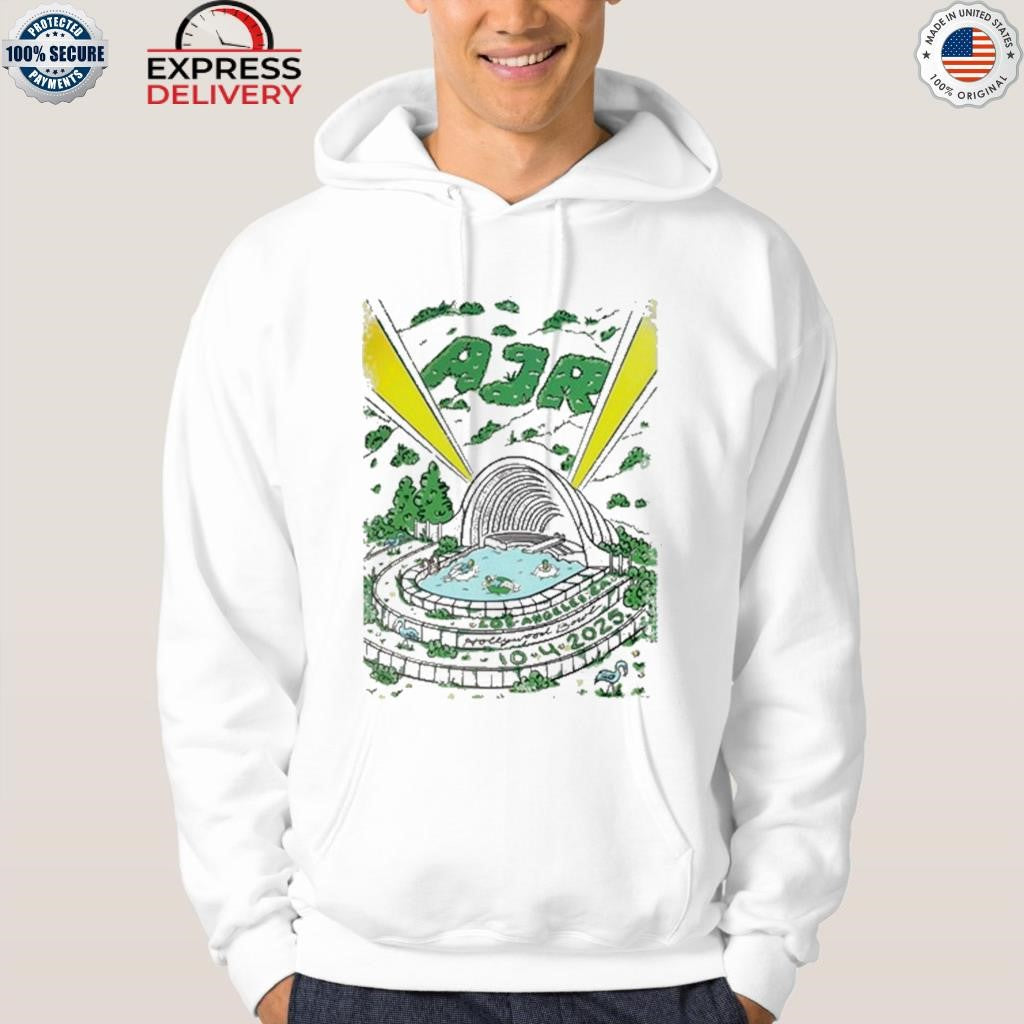AJR Oct 4 2025 Hollywood Bowl Los Angeles Ca Tour Shirt