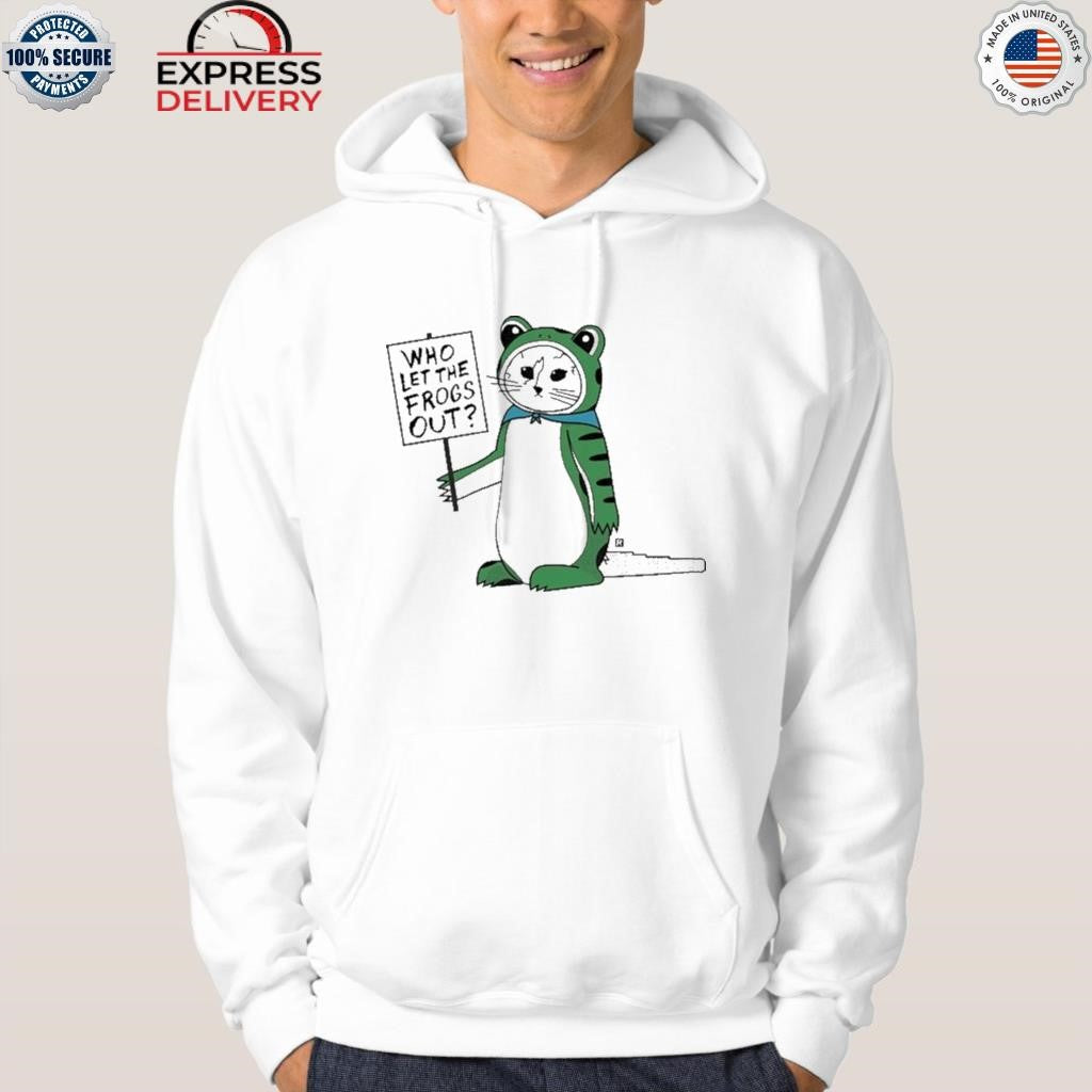 ANTIFA Frog Gary Who Let The Frog Out Shirt
