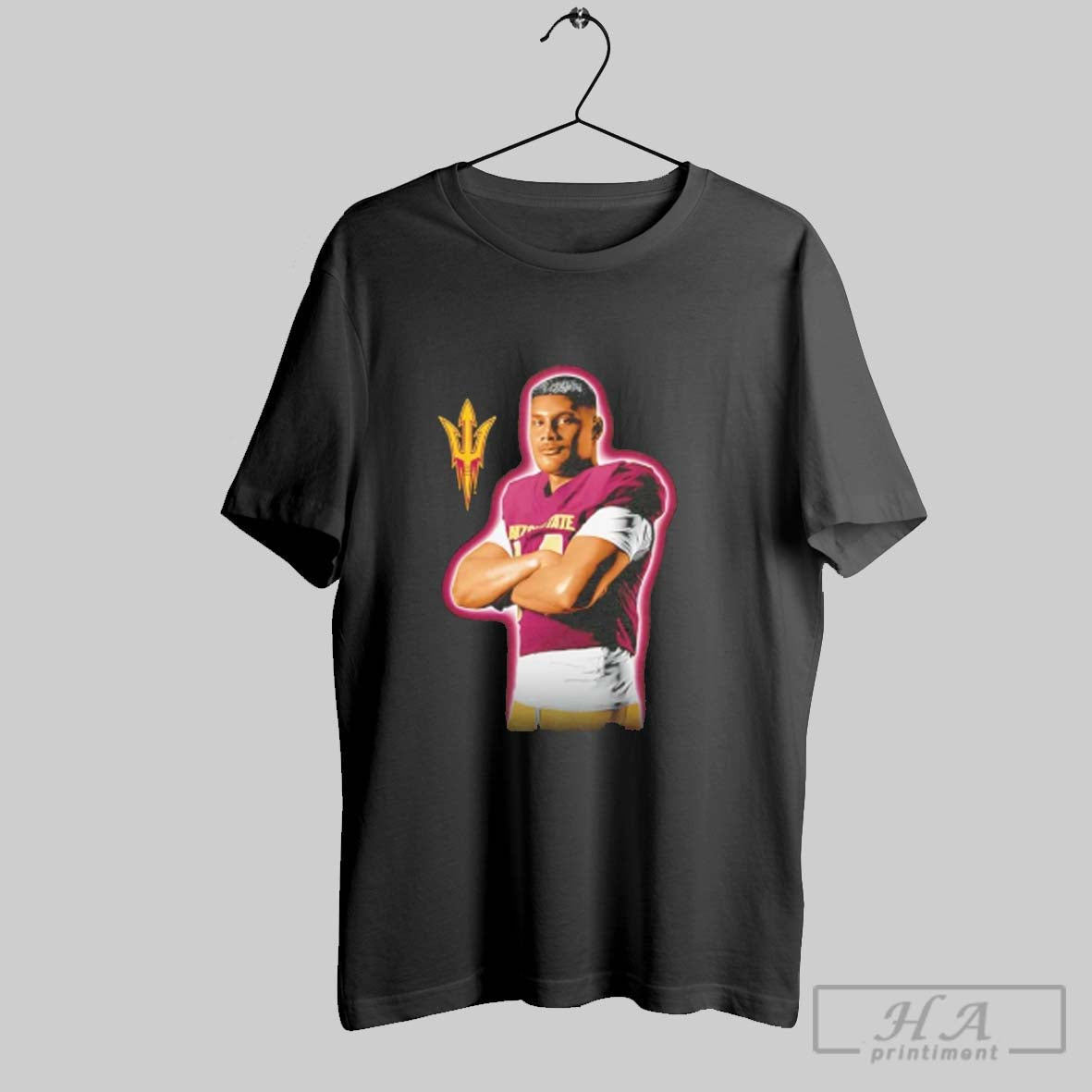 Official Aaron Ia Arizona State Sun Devils Portrait T-Shirts, Hoodie, Sweatshirt | InkRitualCo.com