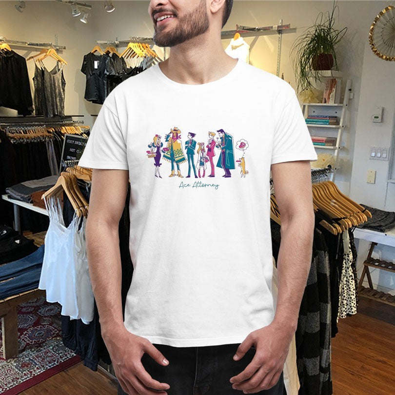 Ace Attorney Lawful Lunch Break Shirts