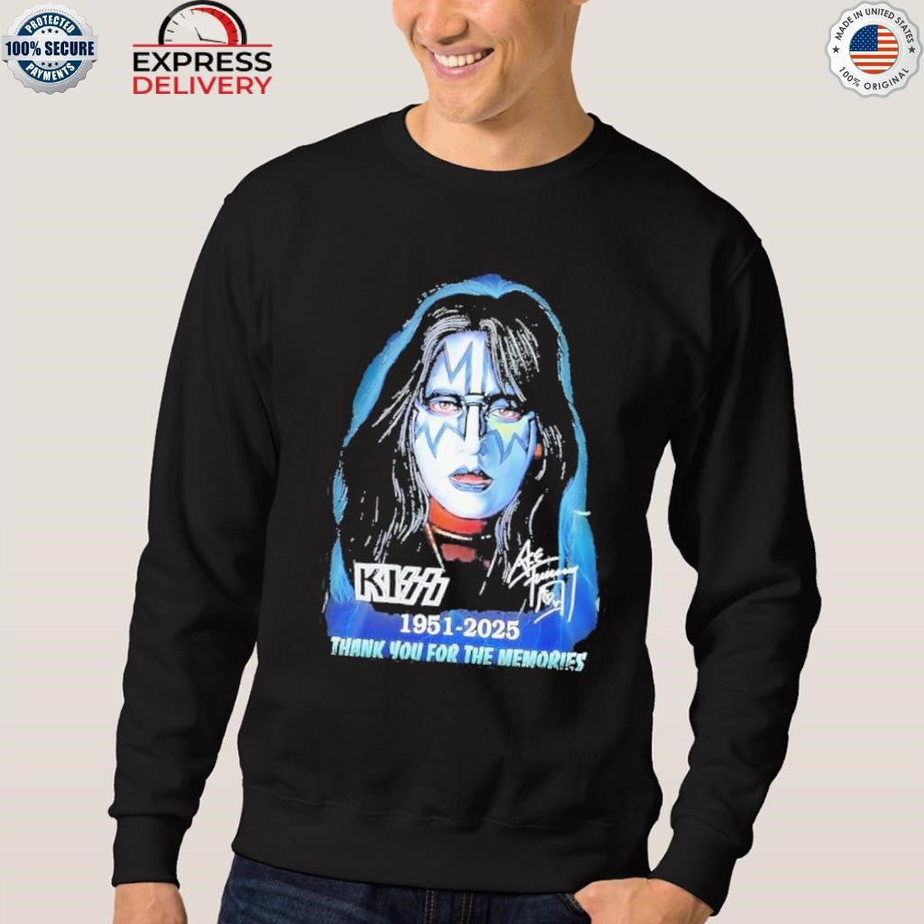 Ace Frehley 1951-2025 Music Lasts Forever Shirt