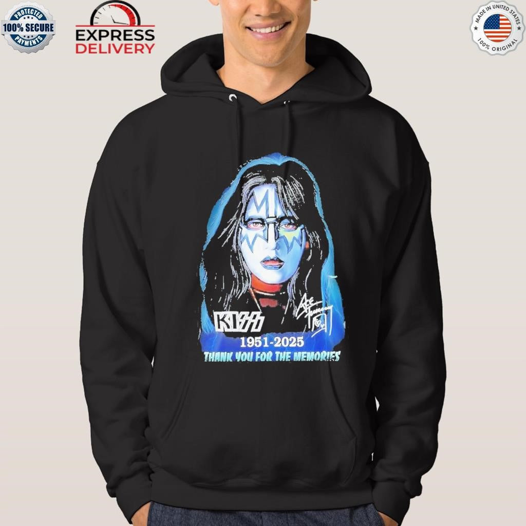 Ace Frehley 1951-2025 Music Lasts Forever Shirt