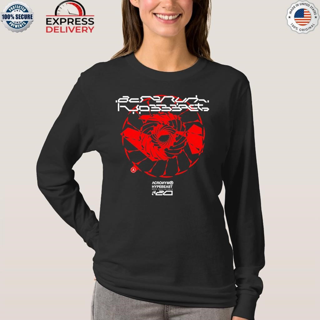 Acronym Hypebeast Anniversary Collab Shirt