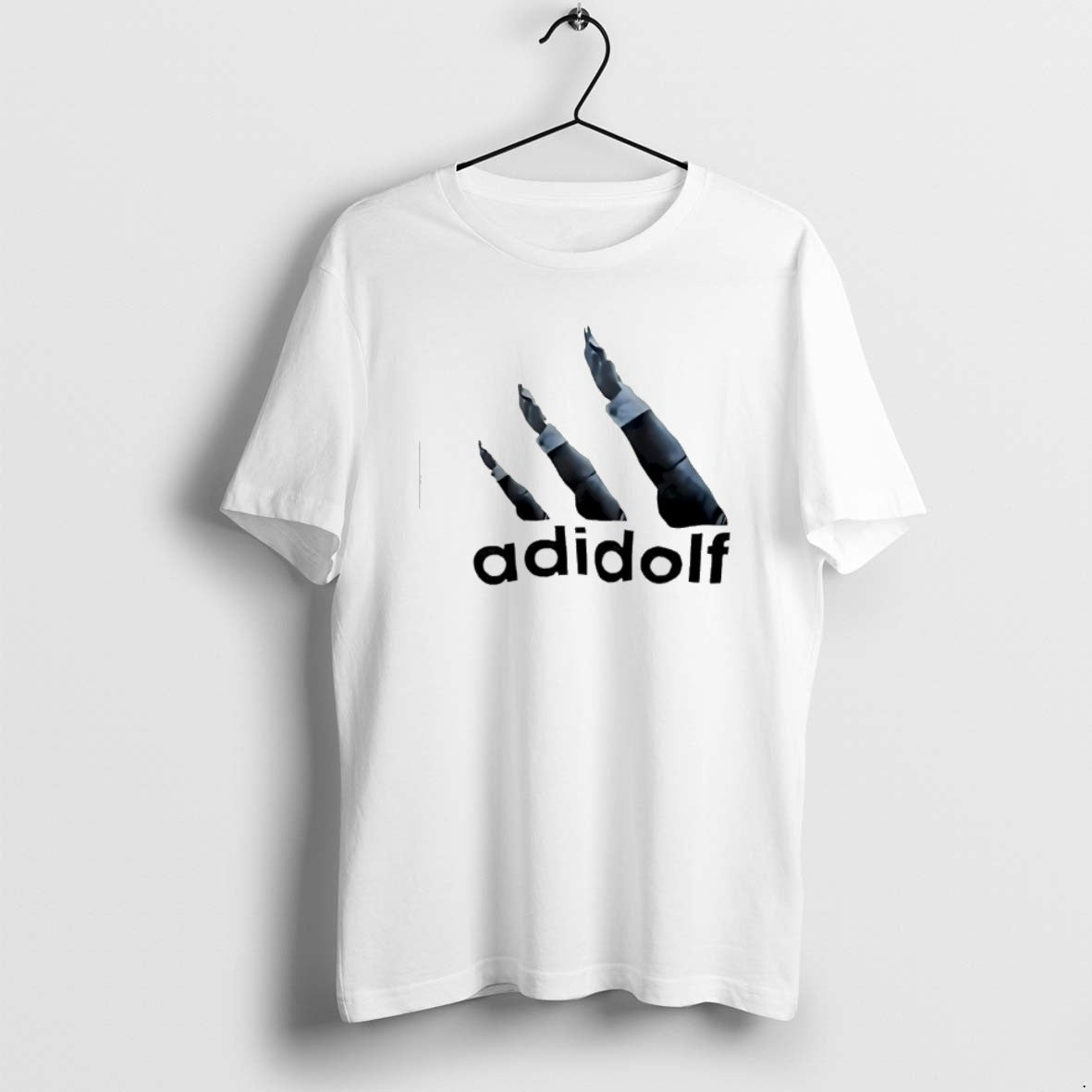 Official Adidolf Logo Parody Hand T-Shirts, Hoodie, Sweatshirt | InkRitualCo.com