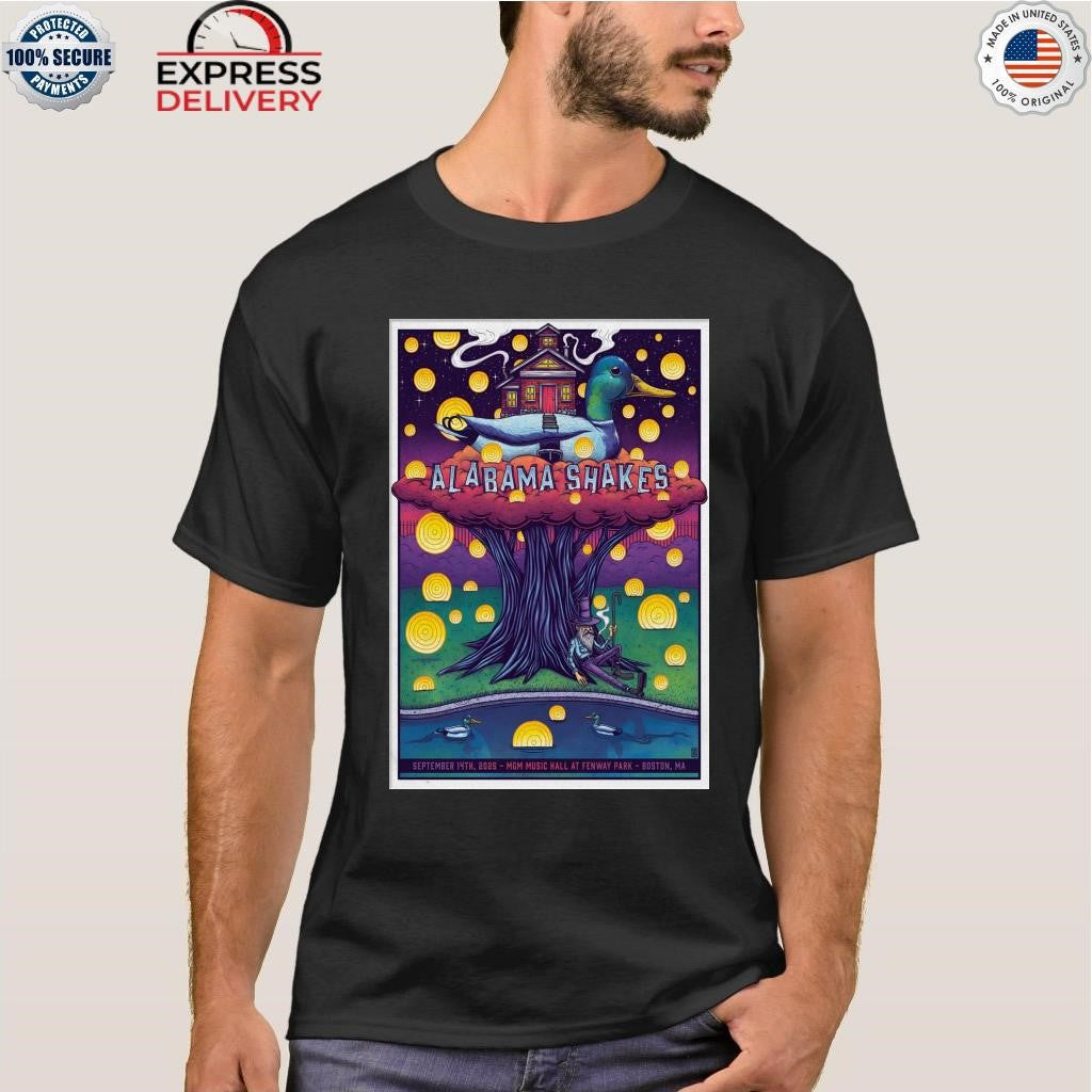 Alabama Shakes Show Boston 9.14.2025 Shirt