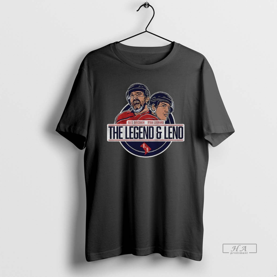 Official Alex Ovechkin And Ryan Leonard Washington Capitals Hockey The Legend And Leno T-Shirts, Hoodie, Sweatshirt