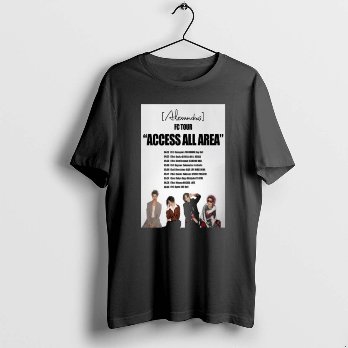 Official Alexandros Fc Tour Access All Area 2026 T-Shirts, Hoodie, Sweatshirt | InkRitualCo.com