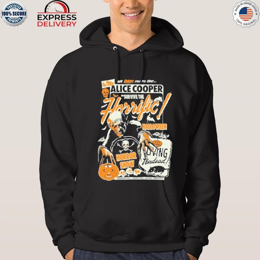 Alice Cooper Horrific Halloween Horror Shirt